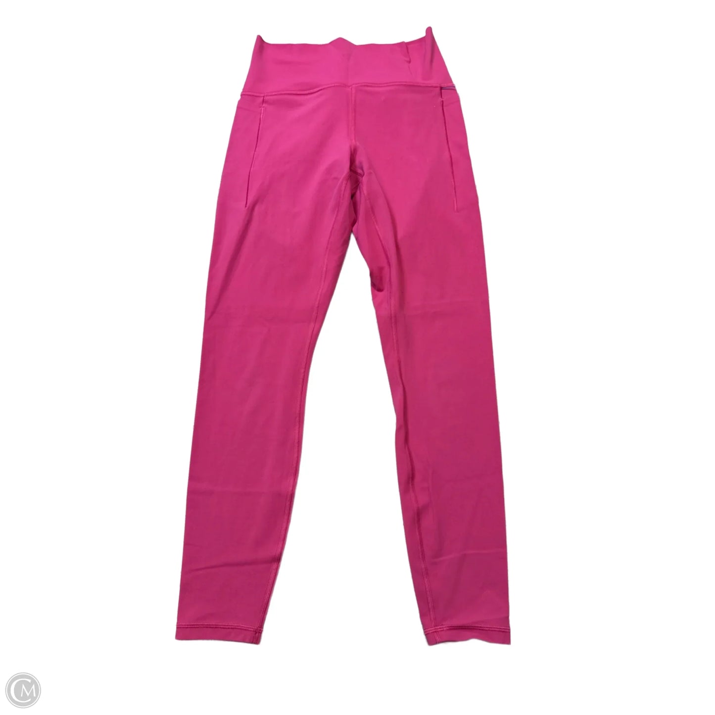 Athletic Leggings By Athleta In Pink, Size: M