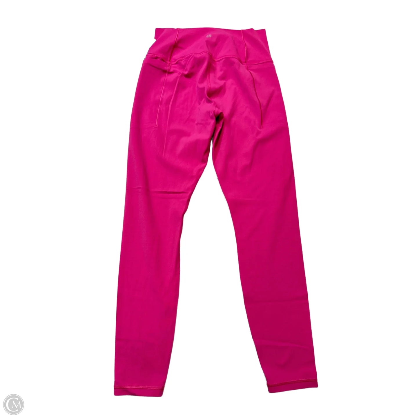 Athletic Leggings By Athleta In Pink, Size: M