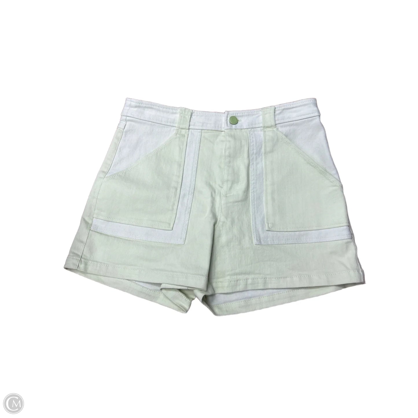 Shorts In Green, Size: 4