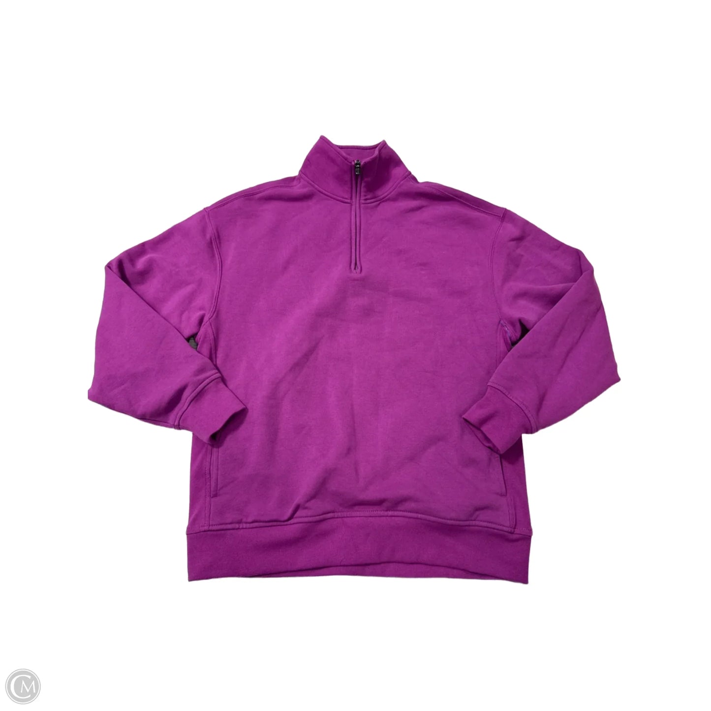 Athletic Sweatshirt Crewneck By Athleta In Purple, Size: Xs