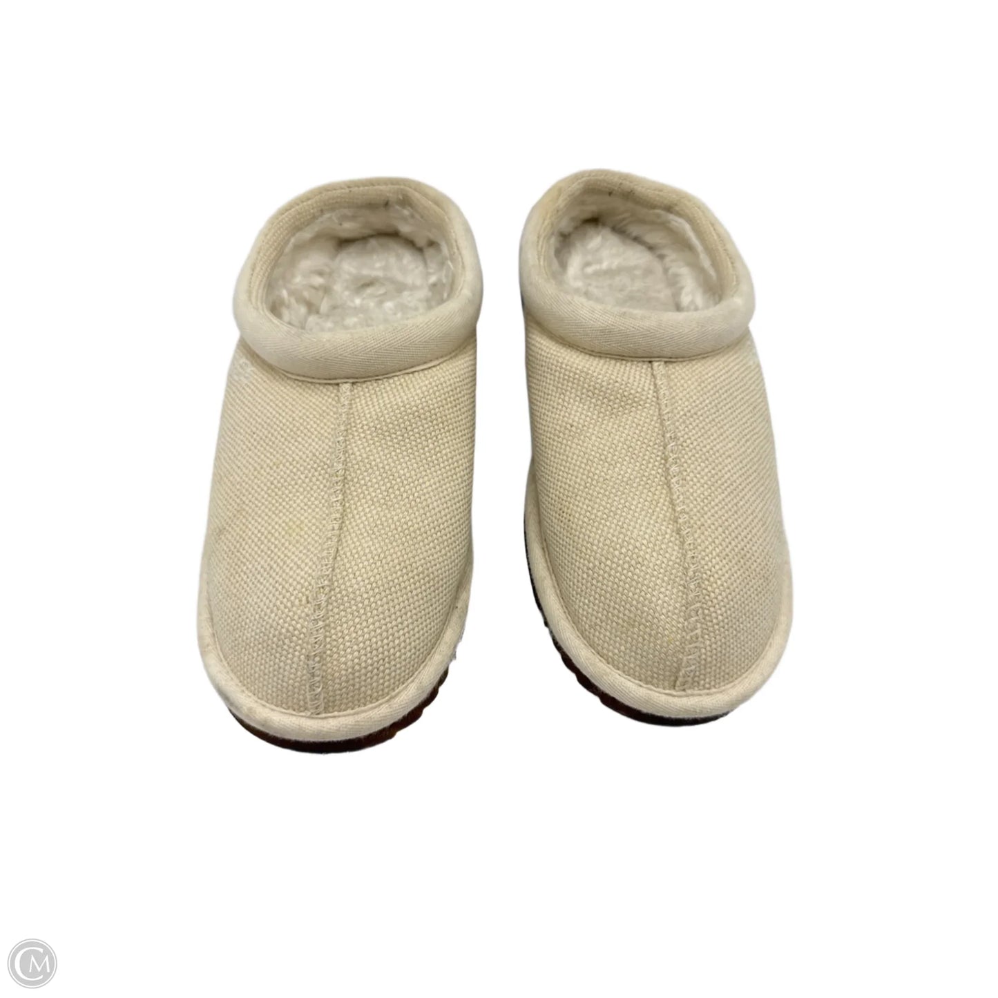 Slippers / Shoes Designer By UGG In Cream, Size: 7