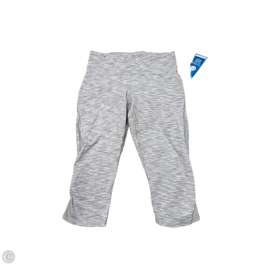 Athletic Capris By Lululemon In Grey, Size: M