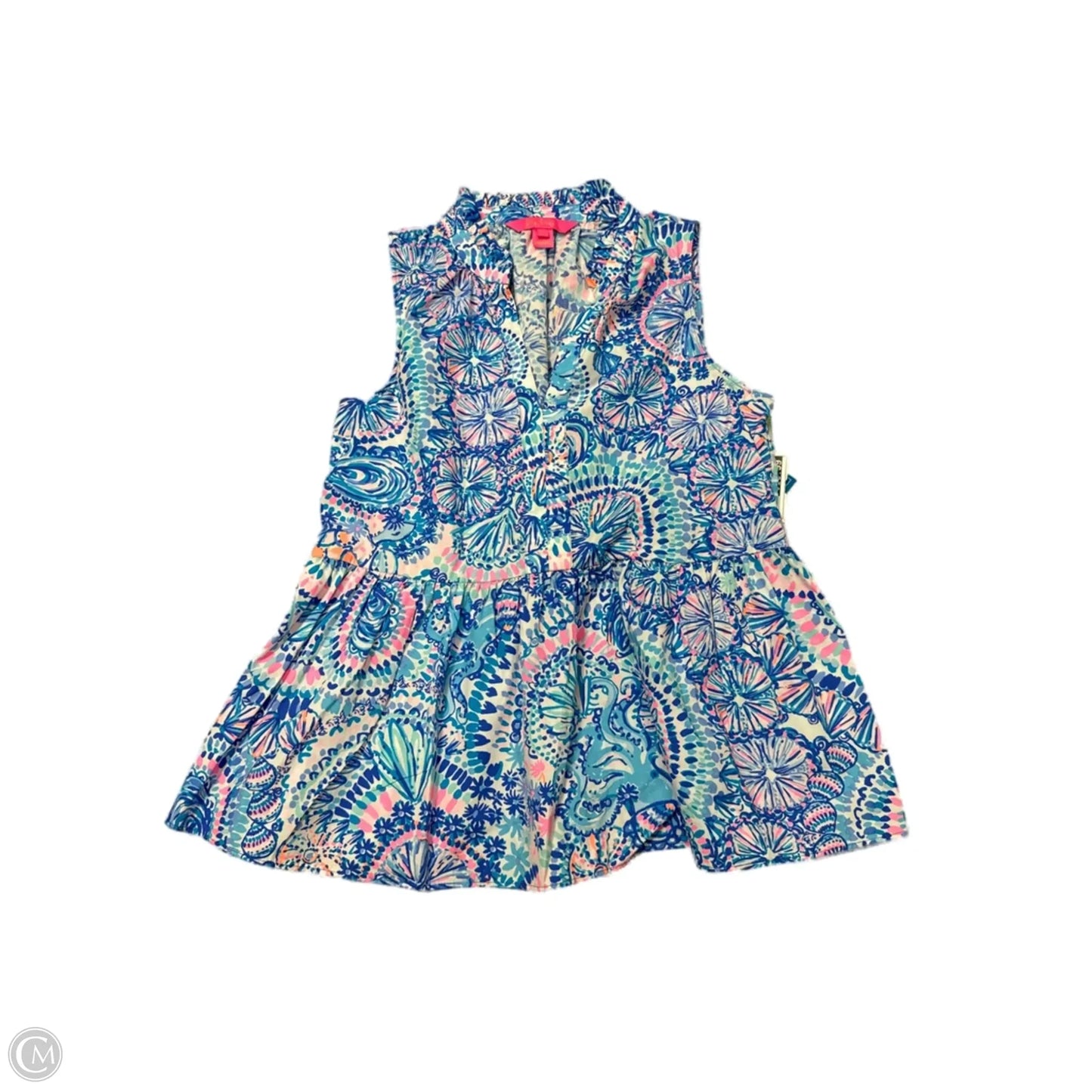 Top Sleeveless Designer By Lilly Pulitzer In Multi-colored, Size: Xxs