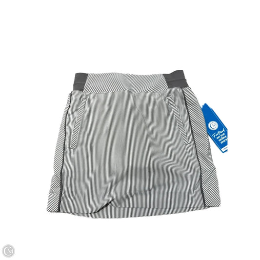 Athletic Skort By Athleta In Grey & White, Size: Xs/0