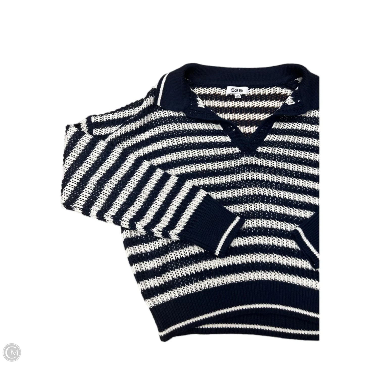 Sweater By 525 In Striped Pattern, Size: Xs