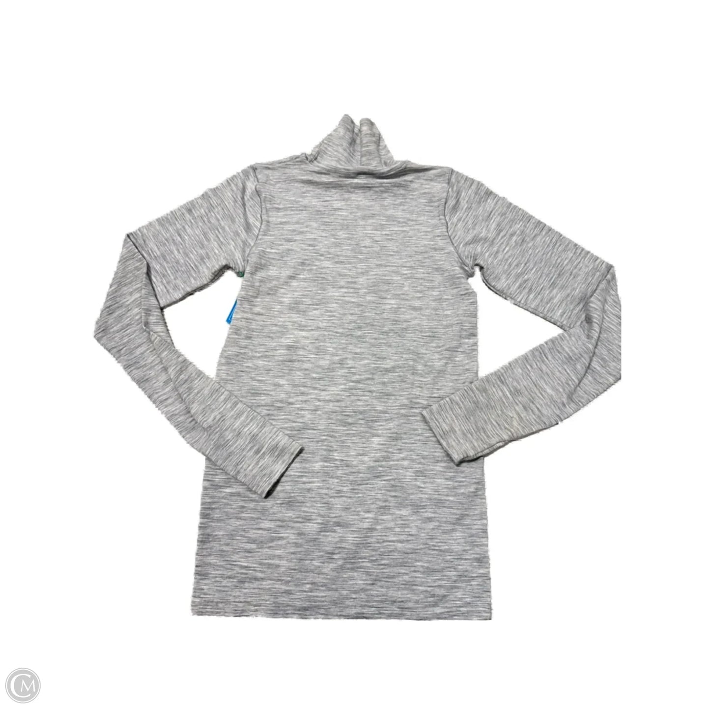Athletic Top Long Sleeve Crewneck By Athleta In Grey, Size: Xs
