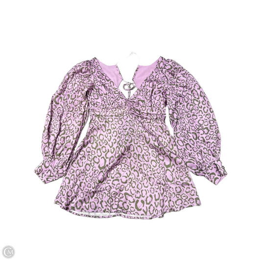 New! Dress Casual Short By For Love & Lemons In Purple, Size: L