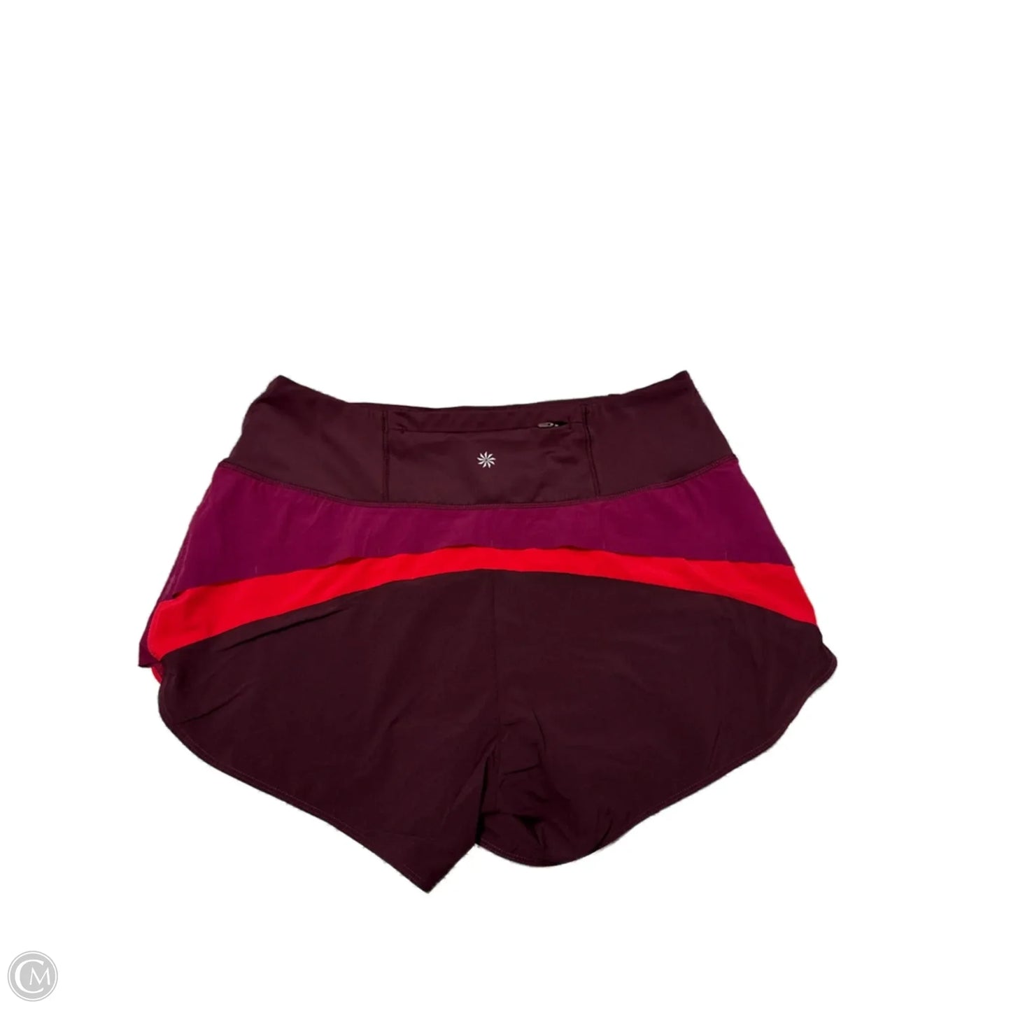 Athletic Shorts By Athleta In Maroon, Size: S