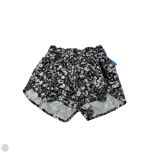 Athletic Shorts By Lululemon In Floral Print, Size: S
