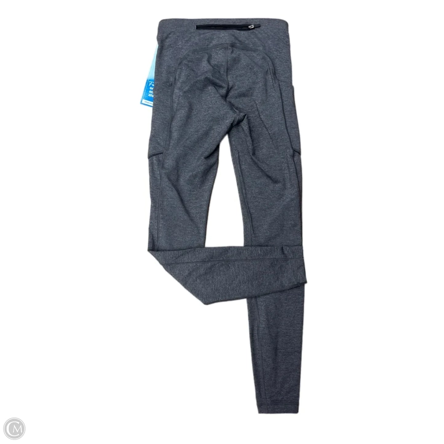 Athletic Leggings By Lululemon In Grey, Size: S