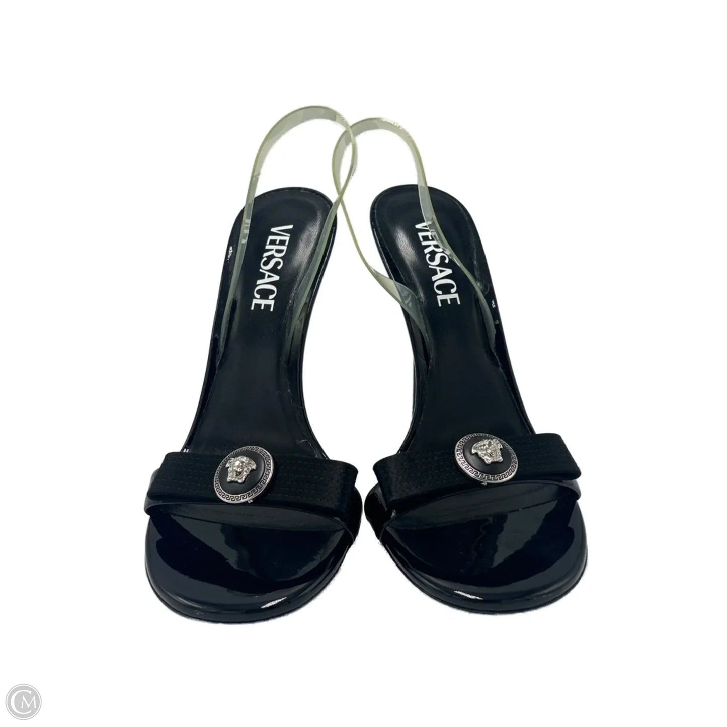 Versace Ribbon Slingbag Designer Luxury Shoes, Size: 7