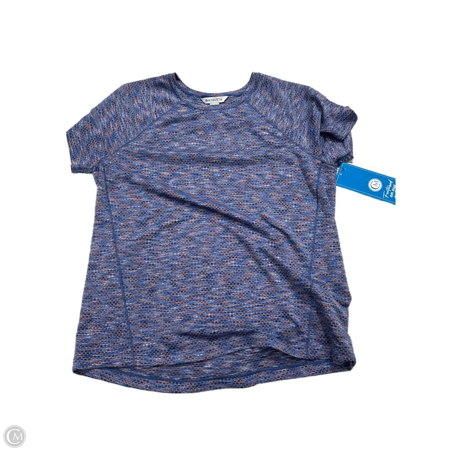 Athletic Top Short Sleeve By Athleta In Camouflage Print, Size: S