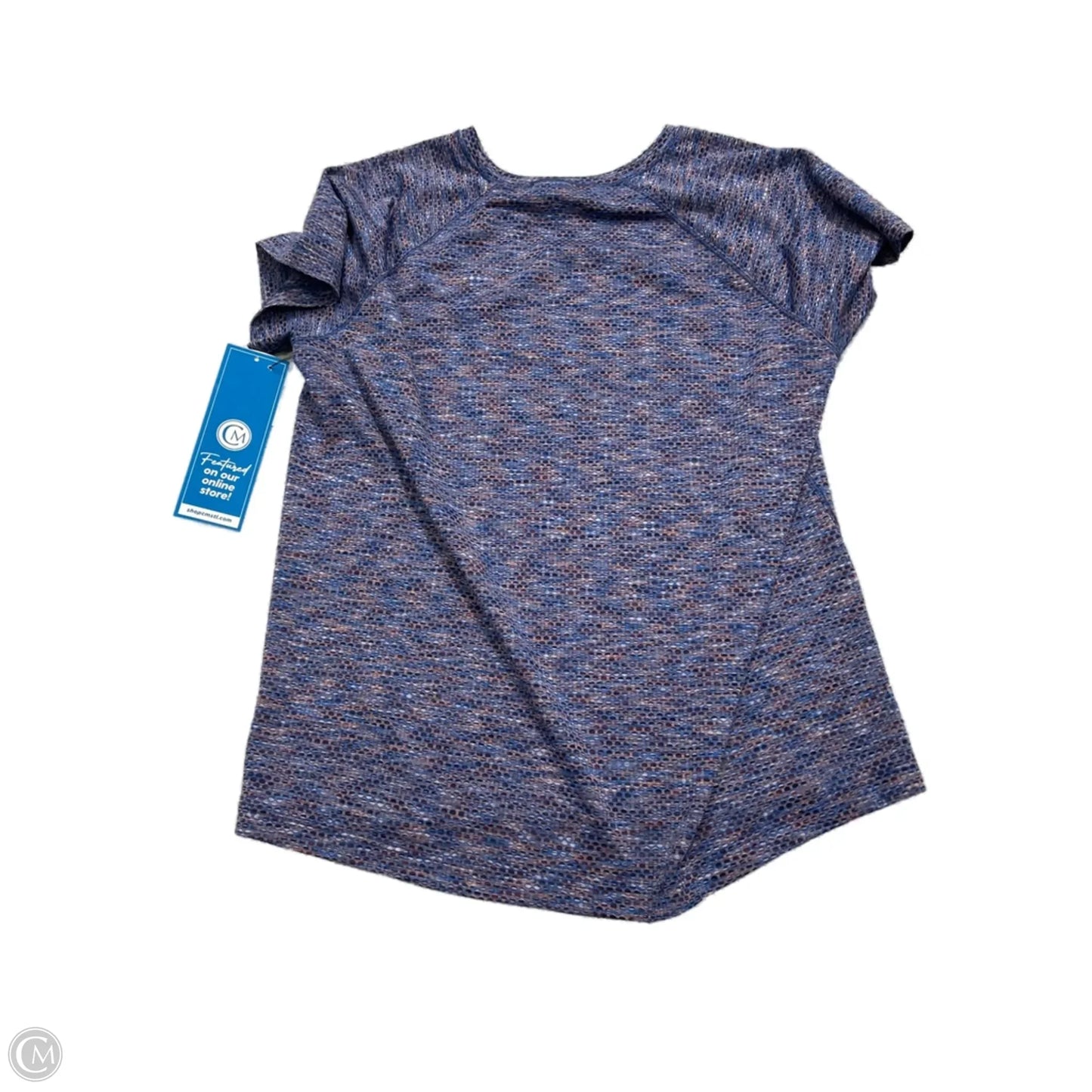 Athletic Top Short Sleeve By Athleta In Camouflage Print, Size: S