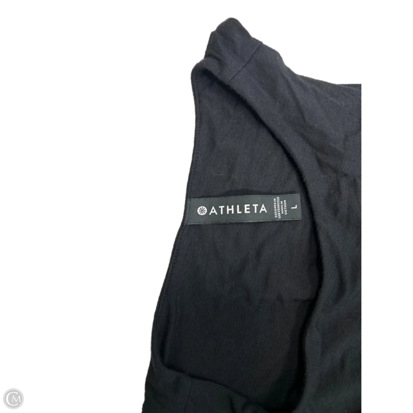 Athletic Dress By Athleta In Black, Size: L