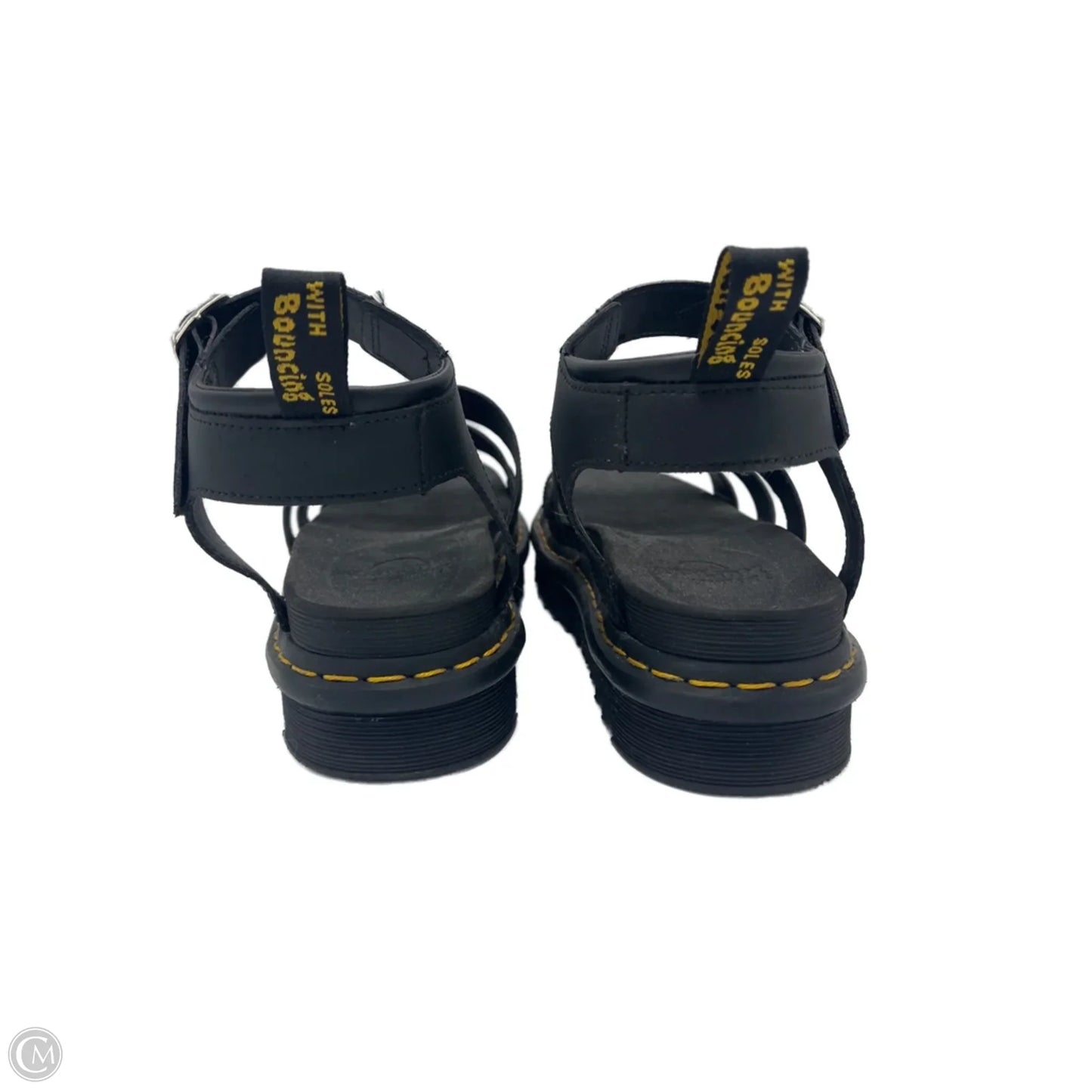 Sandals Designer By Dr Martens In Black, Size: 11