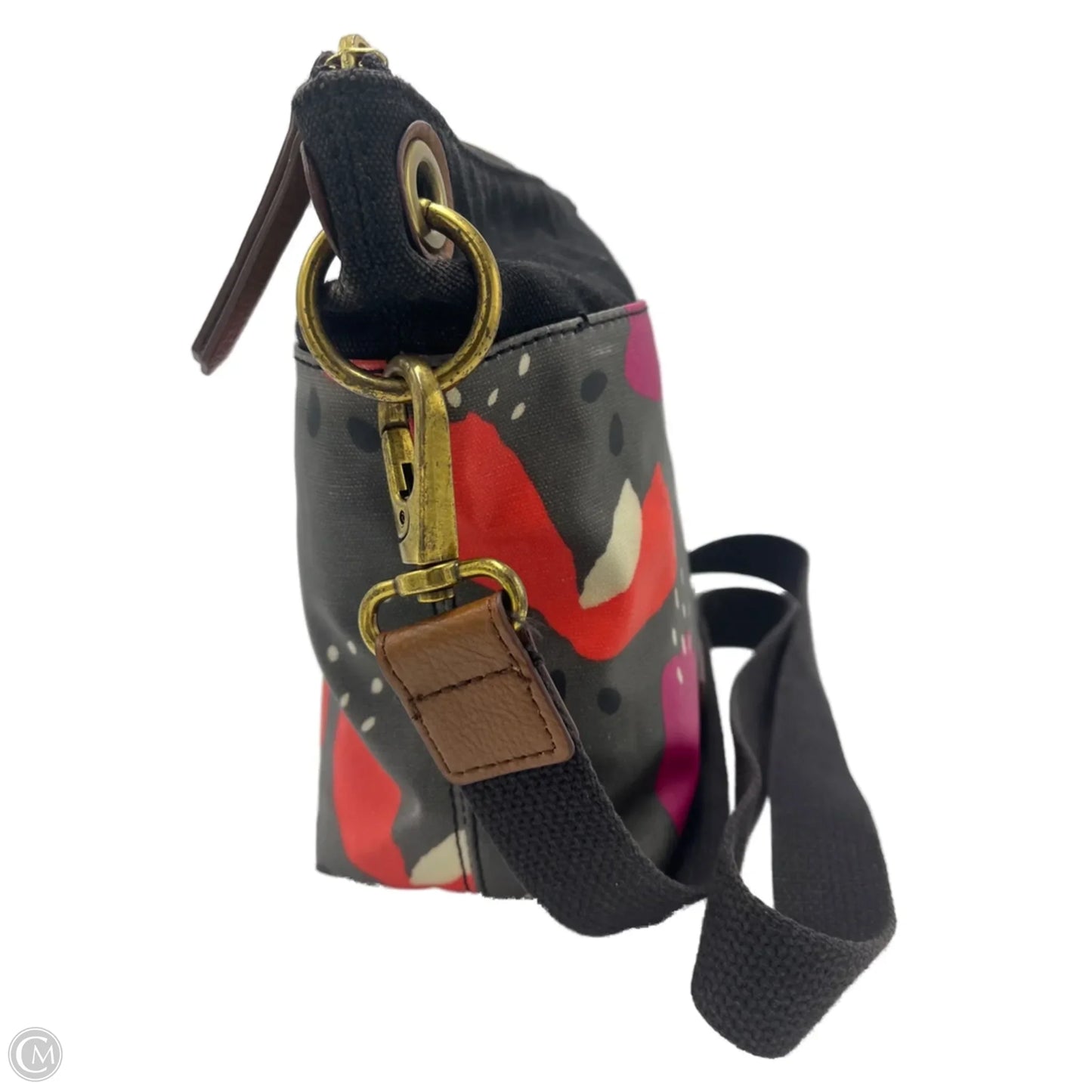 Crossbody Designer By Fossil, Size: Small