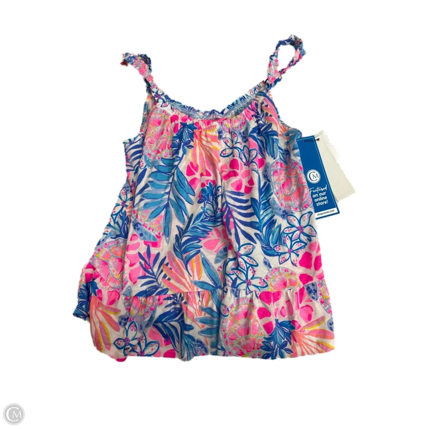 Top Sleeveless Designer By Lilly Pulitzer In Multi-colored, Size: M