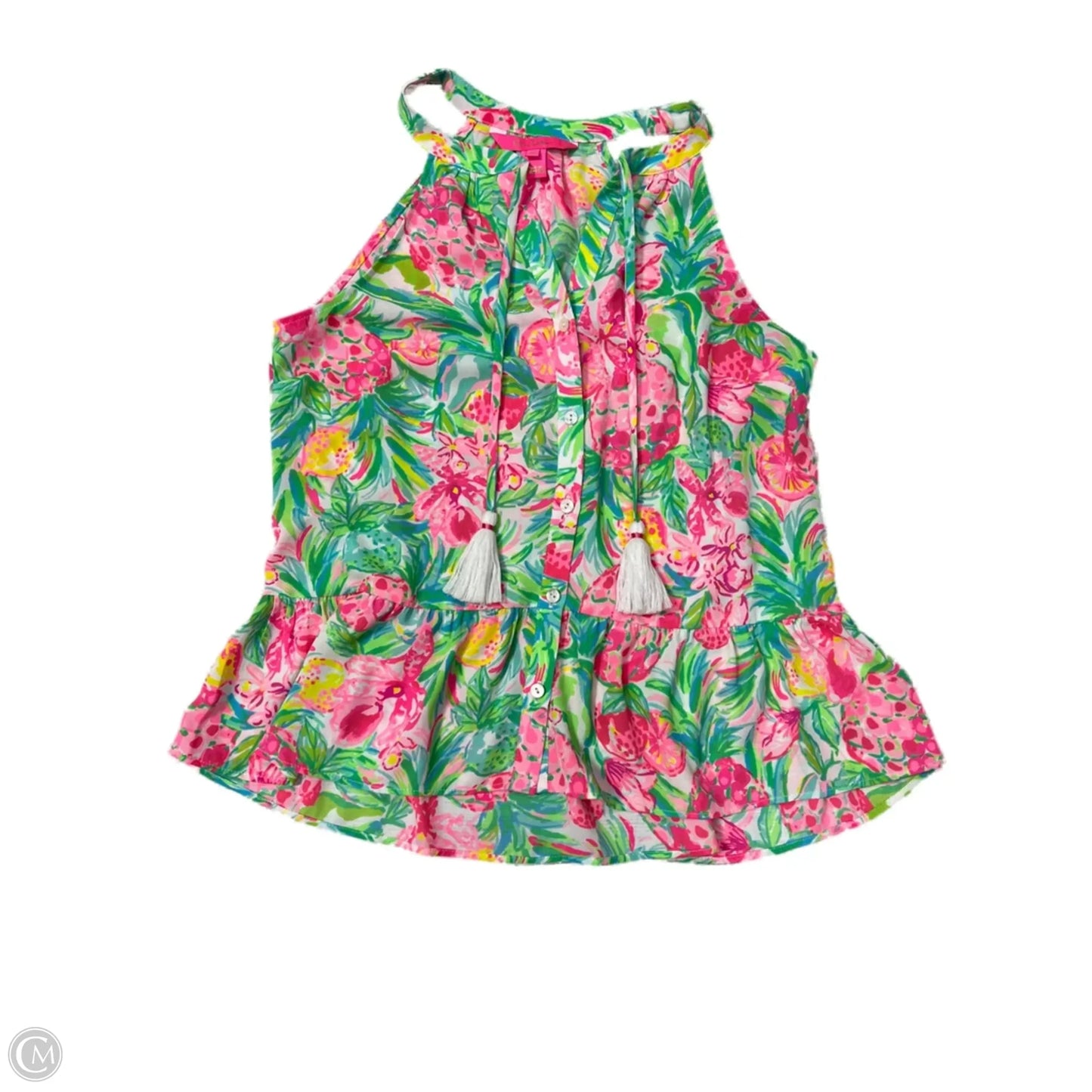 Top Sleeveless Designer By Lilly Pulitzer In Multi-colored, Size: Xxs