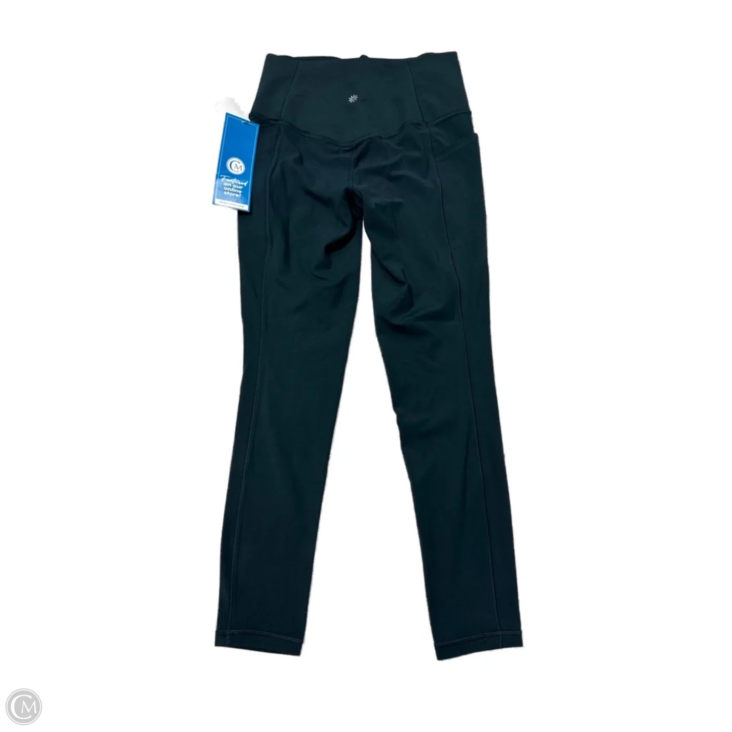 Athletic Leggings By Athleta In Teal, Size: S