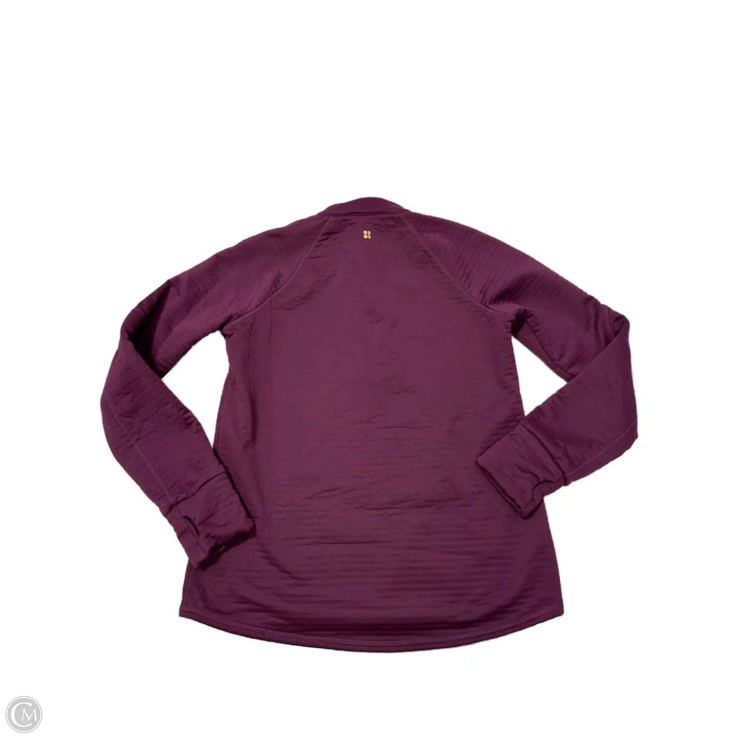 Athletic Sweatshirt Collar By Sweaty Betty In Maroon, Size: L
