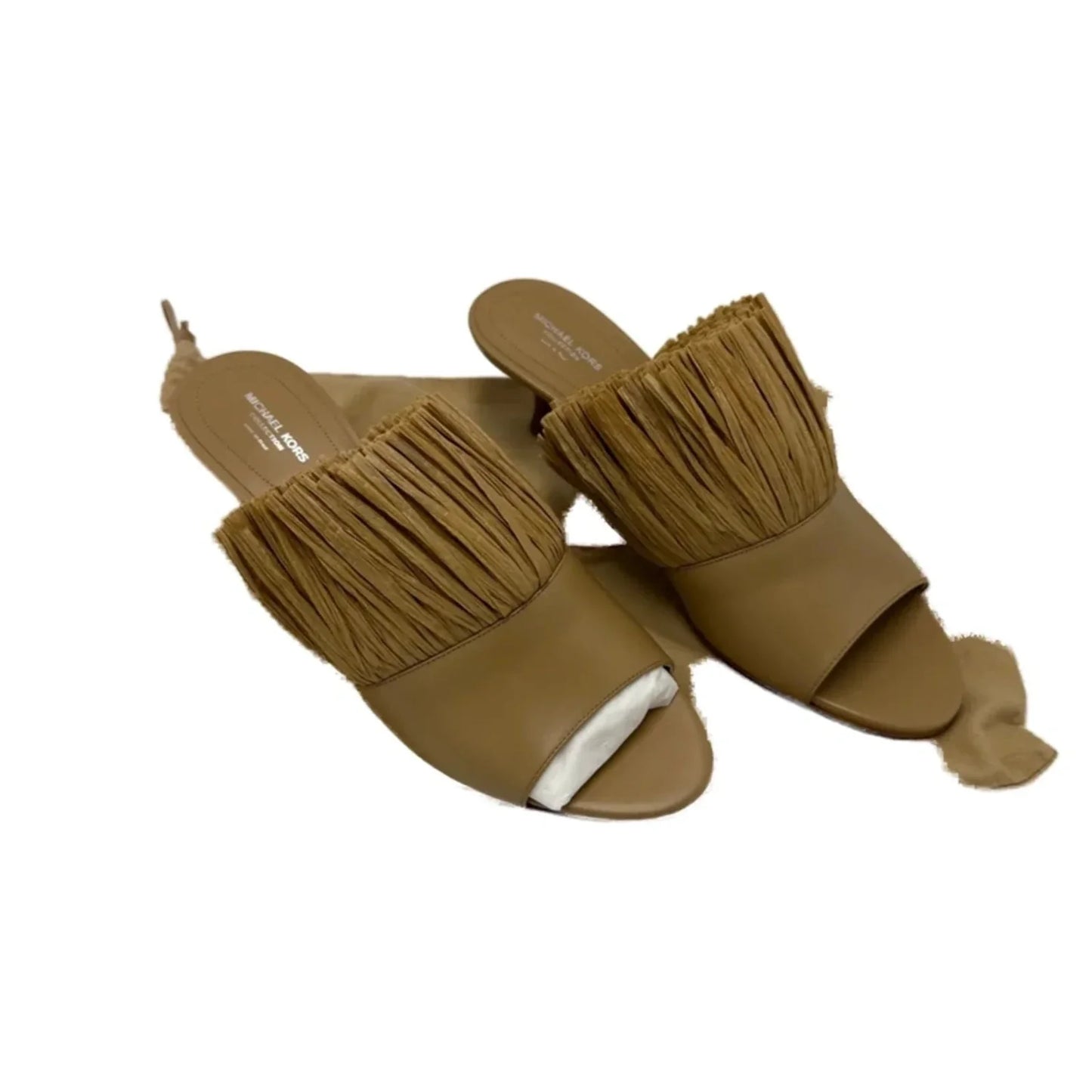 Shoes Designer By Michael Kors Collection In Tan, Size: 10