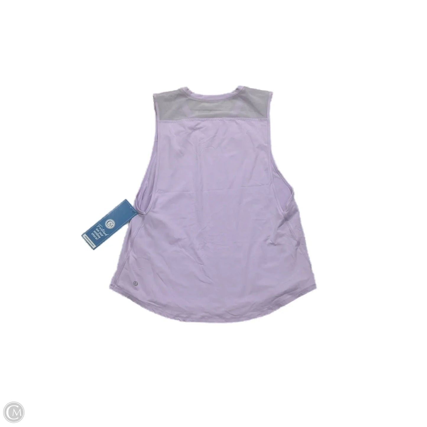 Athletic Tank Top By Lululemon In Purple, Size: L