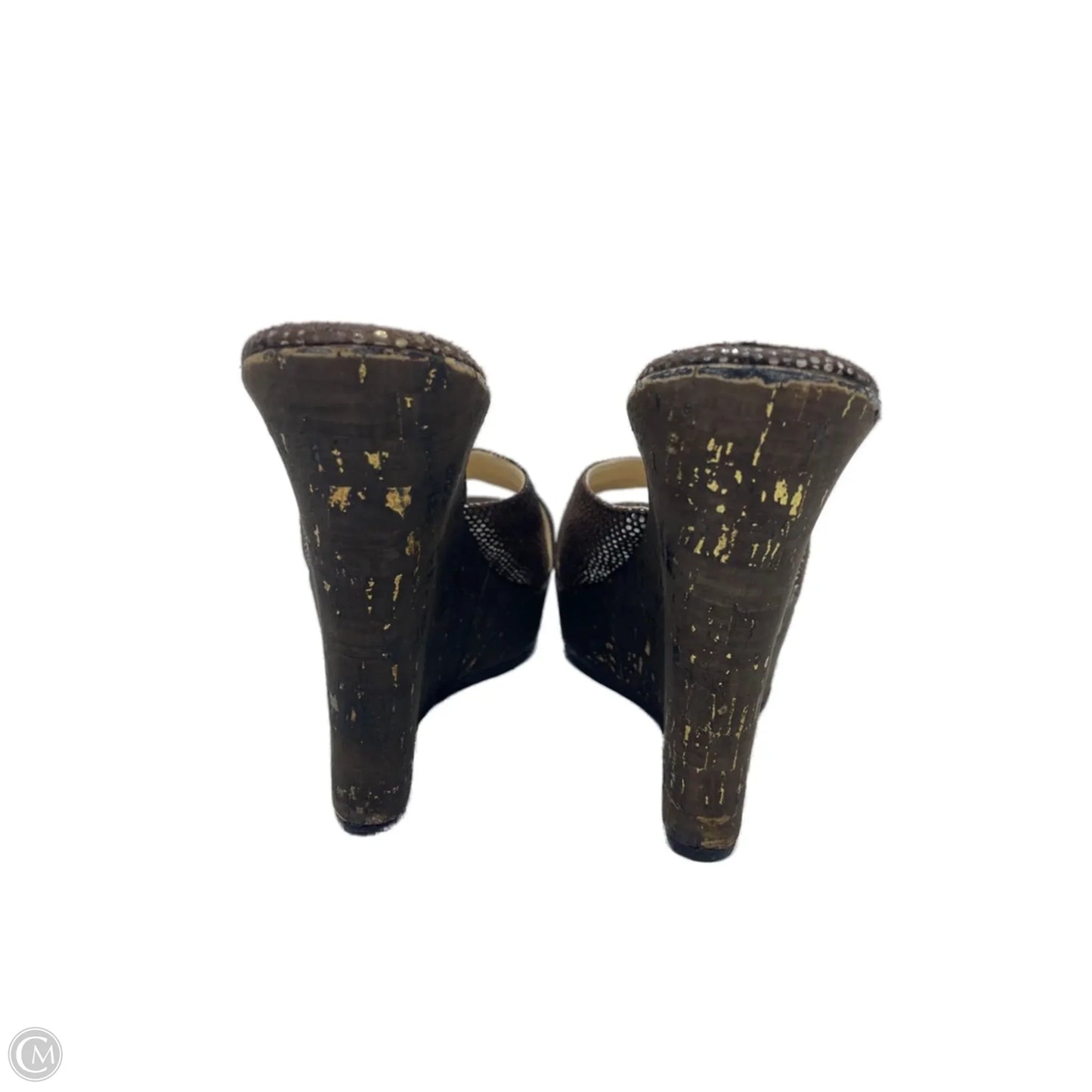 Shoes Luxury Designer By Jimmy Choo In Brown, Size: 11 (41)