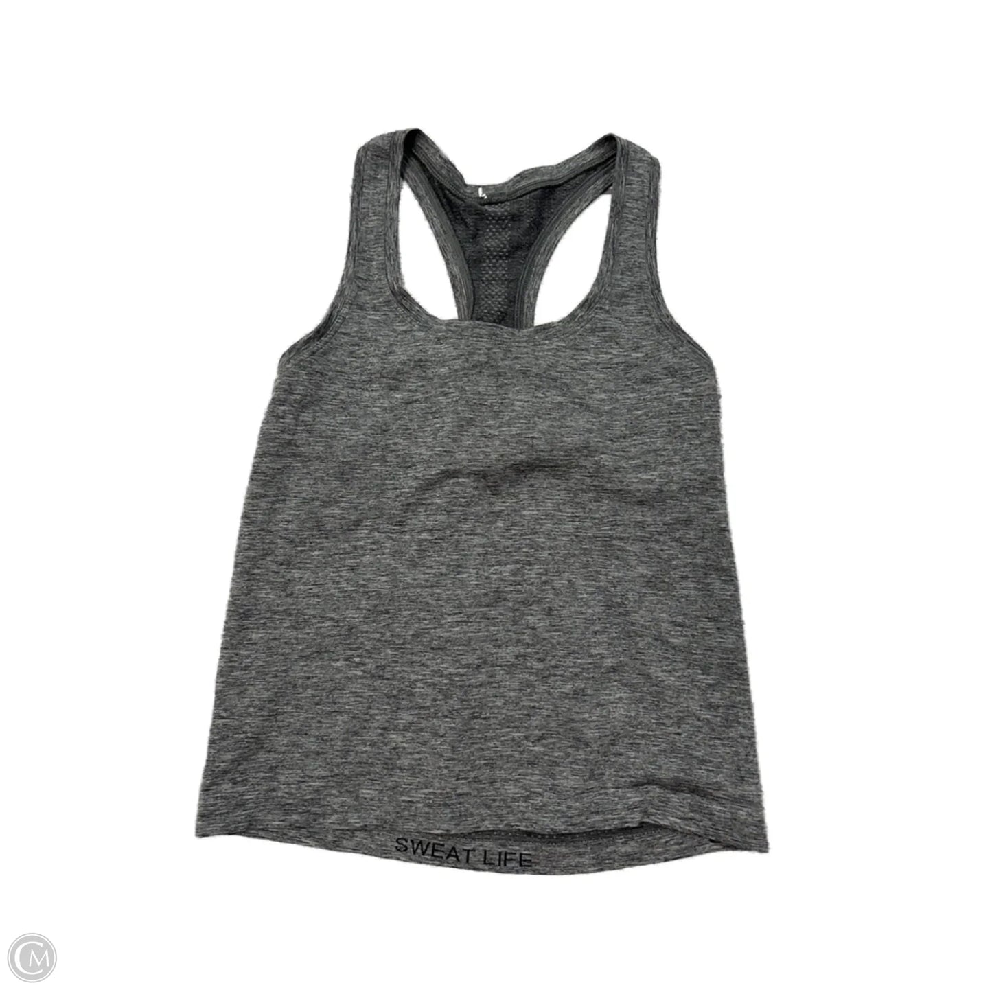 Athletic Tank Top By Lululemon In Grey, Size: S