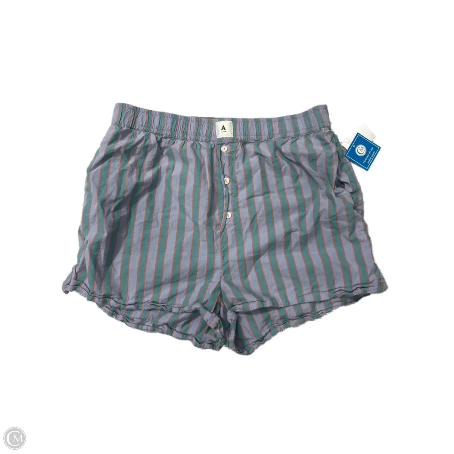 Shorts By Anthropologie In Striped Pattern, Size: M