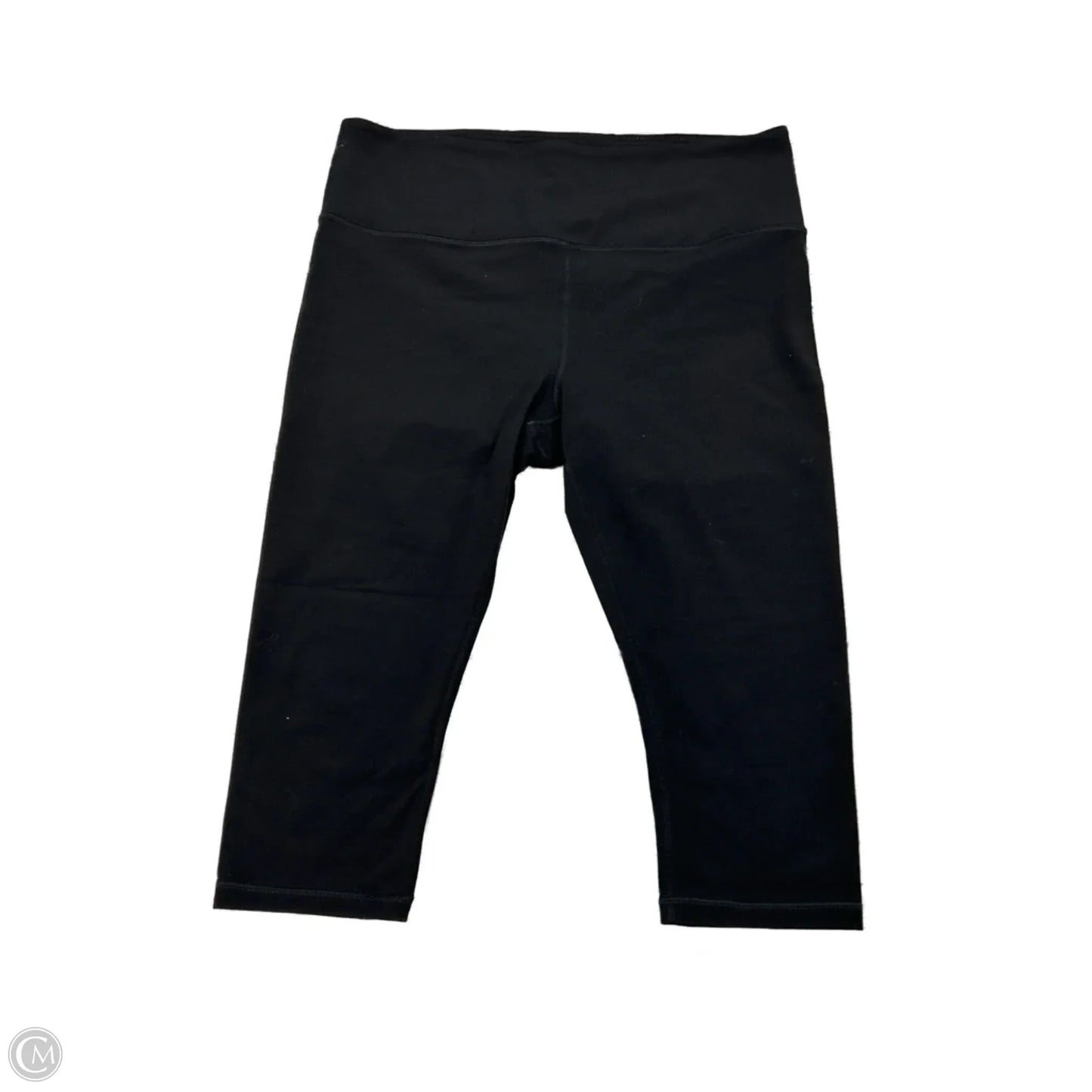 Athletic Capris By Athleta In Black, Size: L