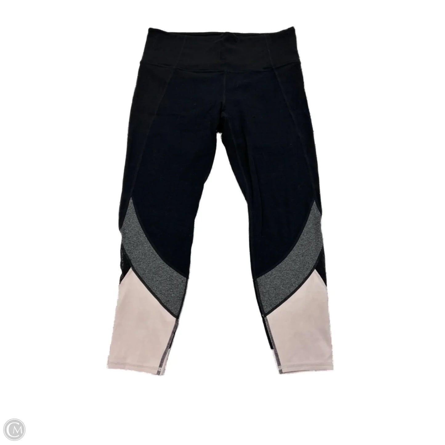 Athletic Capris By Athleta In Multi-colored, Size: L