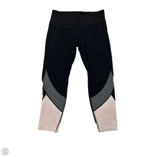 Athletic Capris By Athleta In Multi-colored, Size: L
