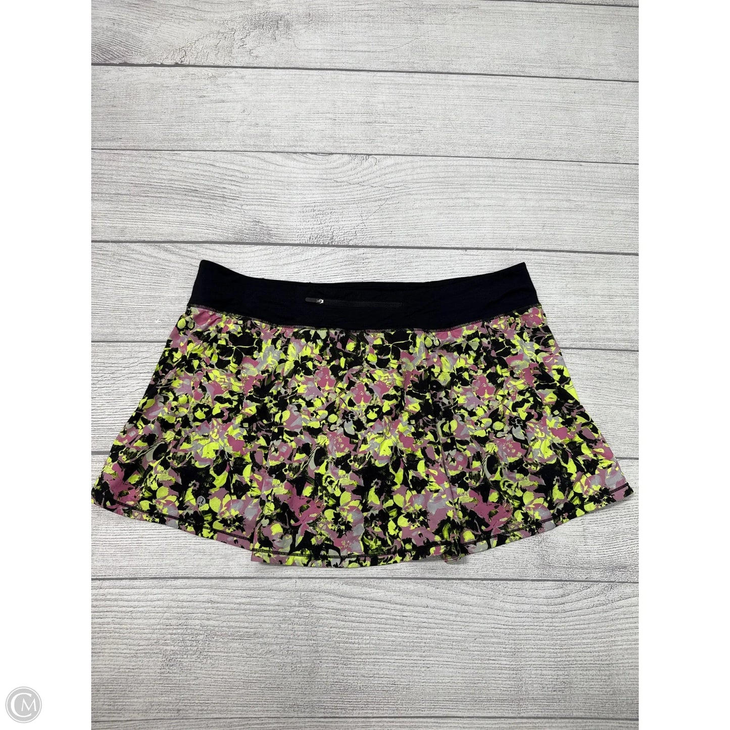 Athletic Skort By Lululemon In Multi-colored, Size: Xxl