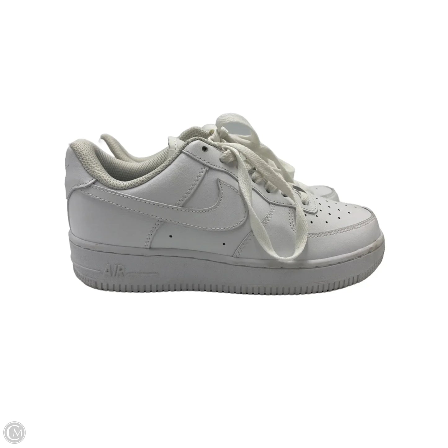 Shoes Athletic By Nike In White, Size: 7