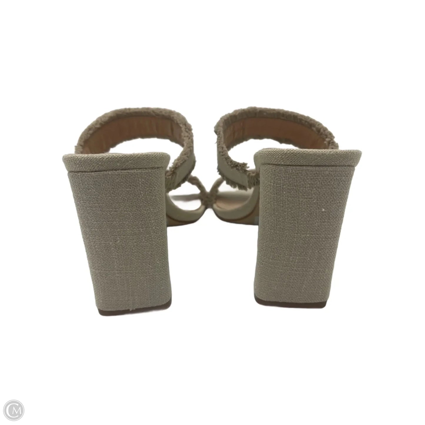 New! Shoes Heels Block By Schutz In Tan, Size: 8