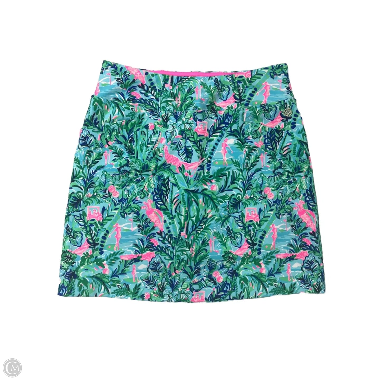 Skort Designer By Lilly Pulitzer In Green, Size: Xs