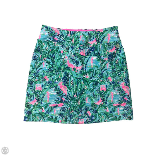 Skort Designer By Lilly Pulitzer In Green, Size: Xs