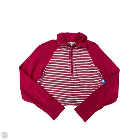 Sweatshirt Collar By Pilcro In Pink, Size: Xs