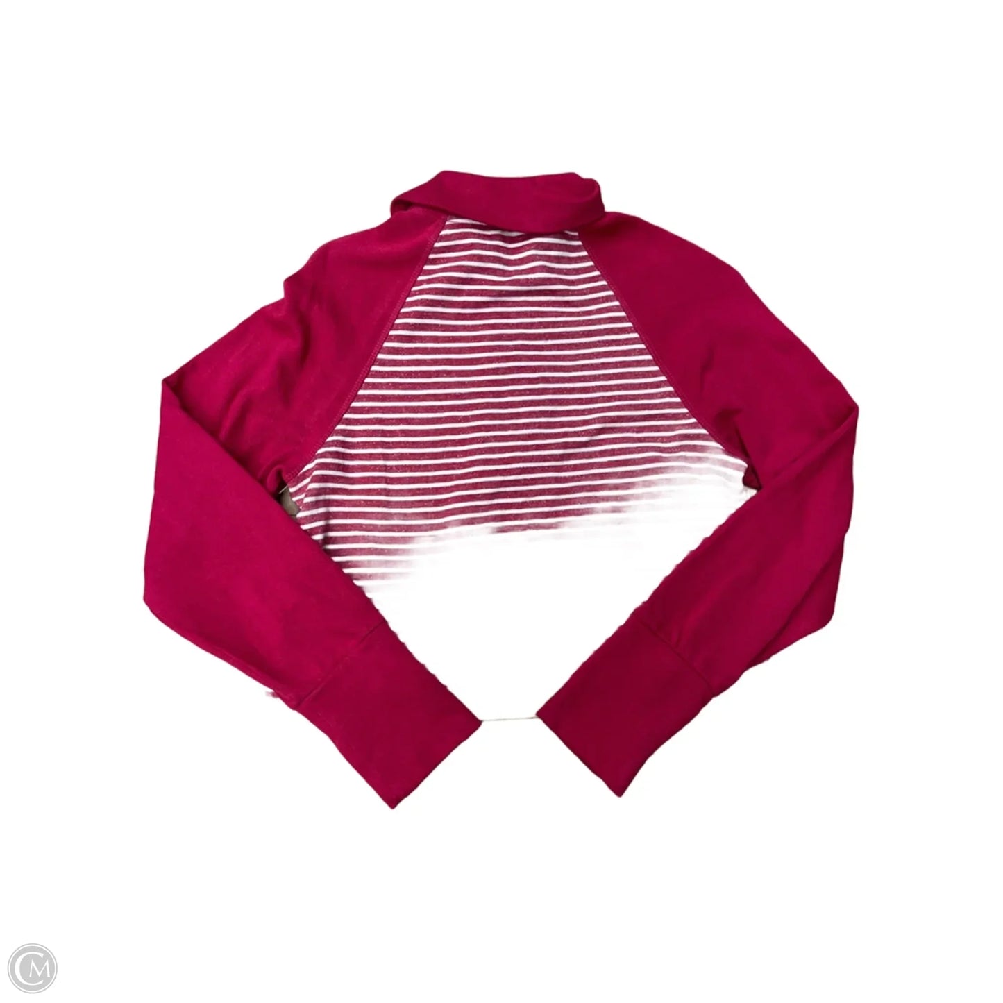 Sweatshirt Collar By Pilcro In Pink, Size: Xs