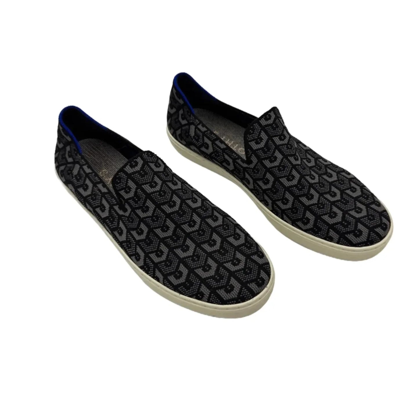 Shoes Designer By Rothys In Black & Grey, Size: 11.5