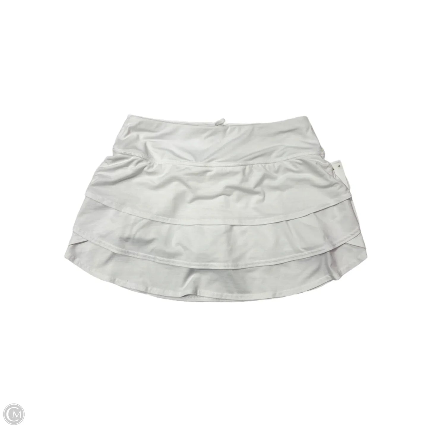 Athletic Skort By Athleta In White, Size: S