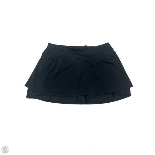 Athletic Skort By Athleta In Black, Size: S