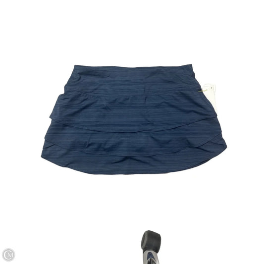 Athletic Skort By Athleta In Blue, Size: M
