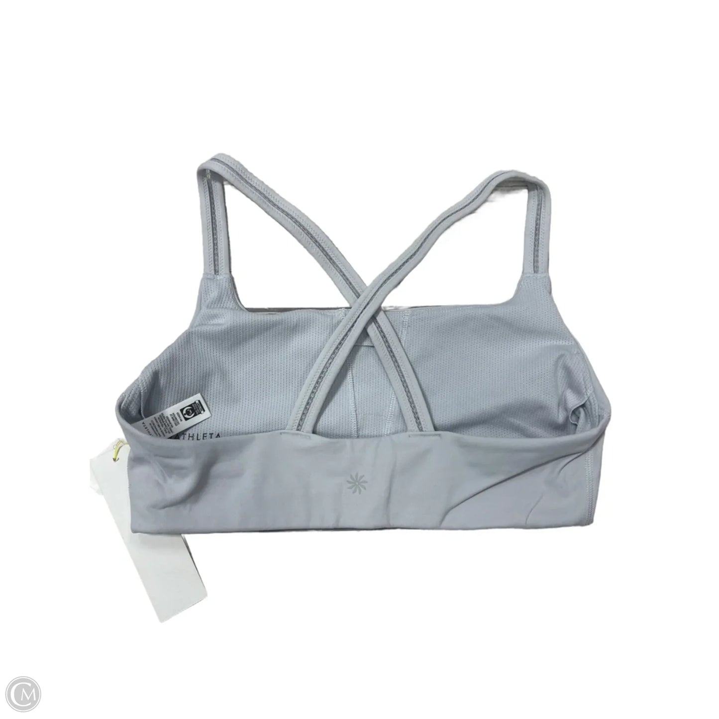Athletic Bra By Athleta In Grey, Size: M