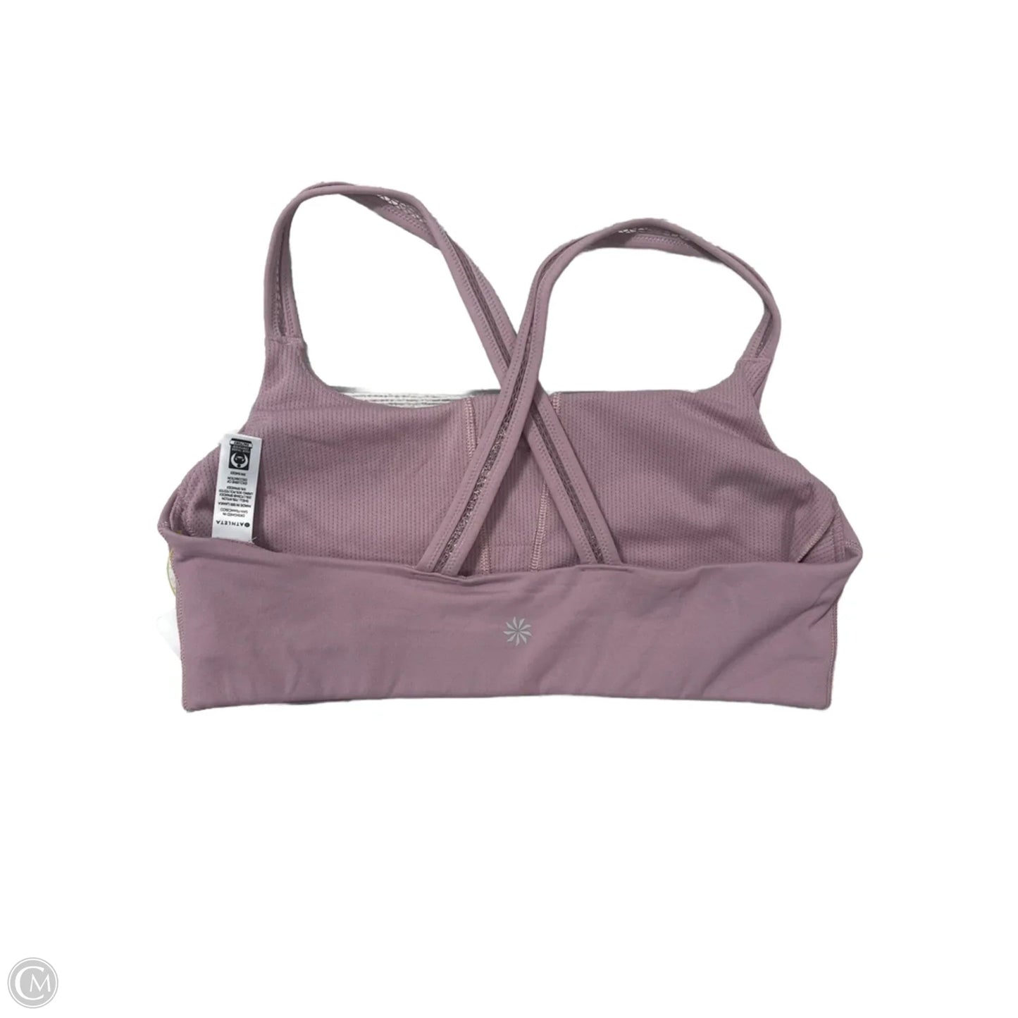 Athletic Bra By Athleta In Mauve, Size: M