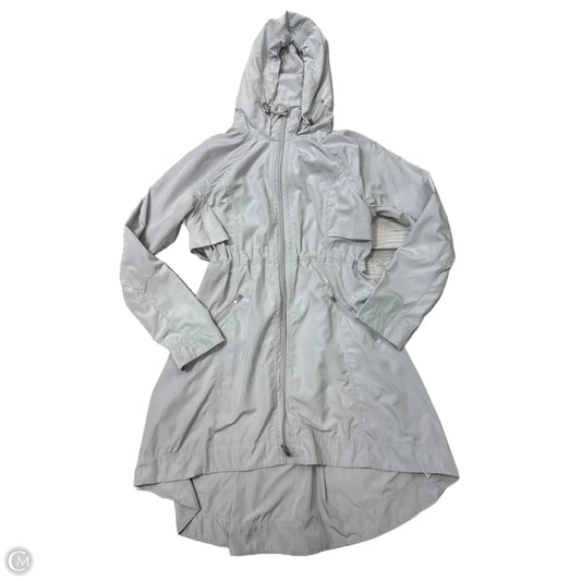 Jacket Windbreaker By Athleta In Grey, Size: Xs