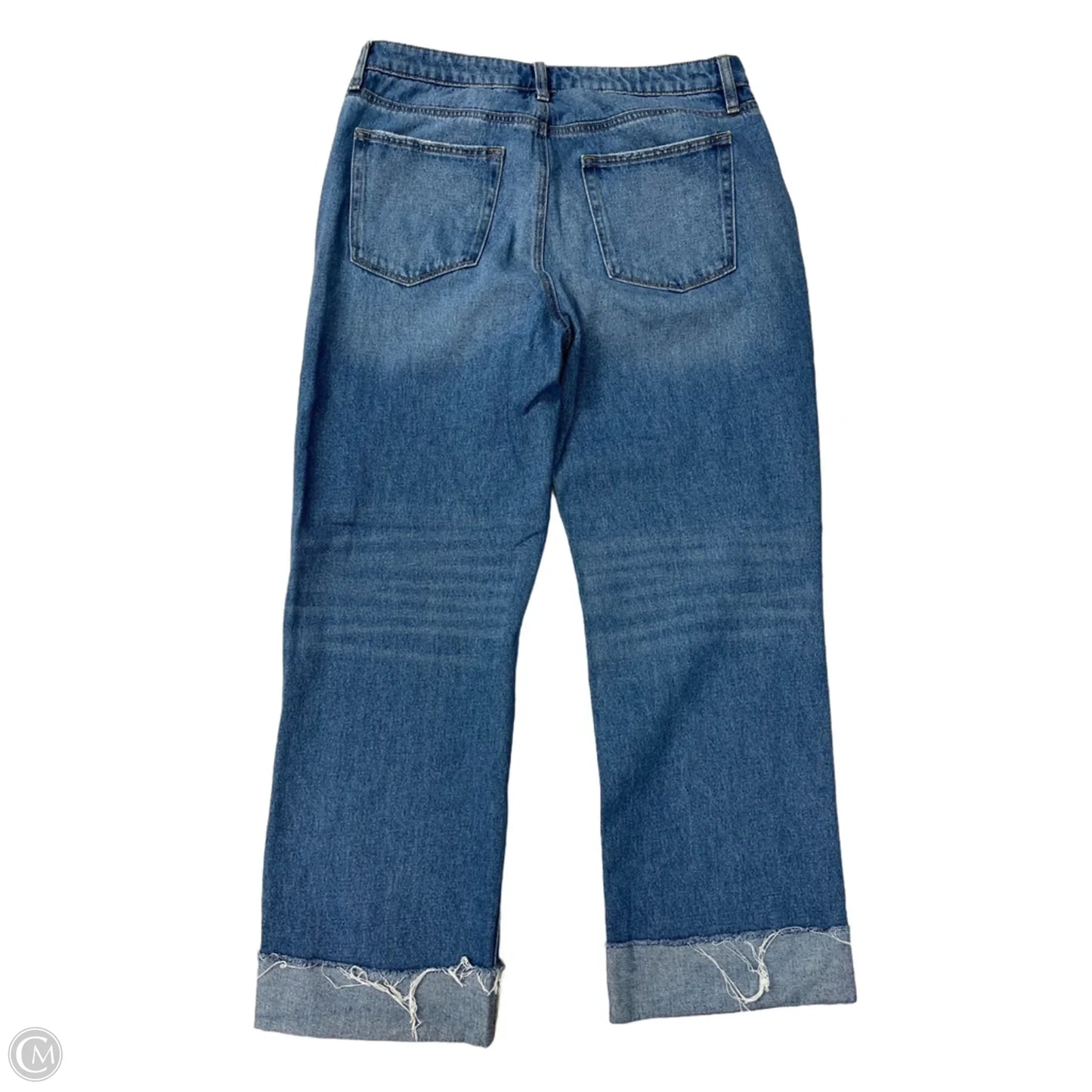 Jeans Wide Leg By Loft In Blue, Size: 10