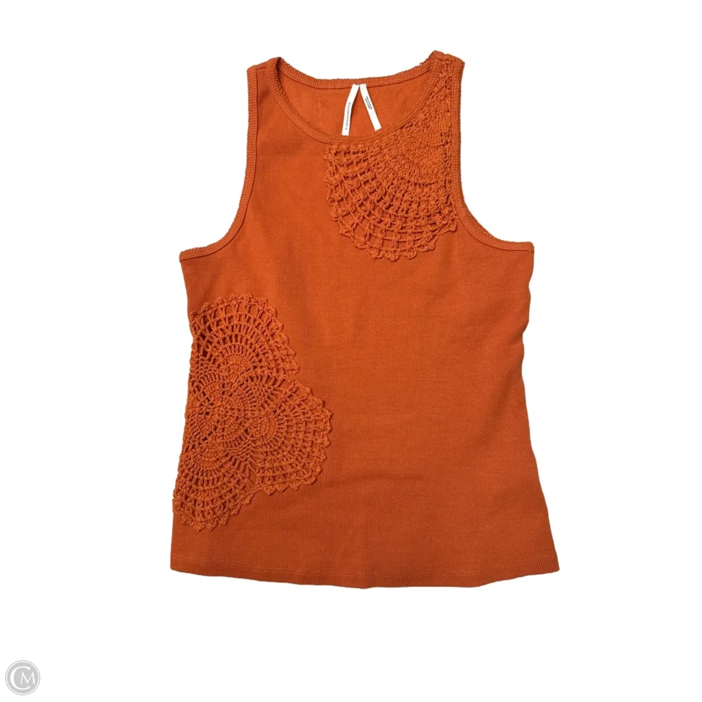 Top Sleeveless By Anthropologie In Orange, Size: M