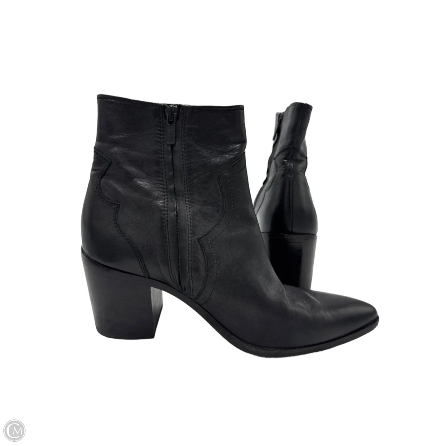 Boots Designer By Frye In Black, Size: 9