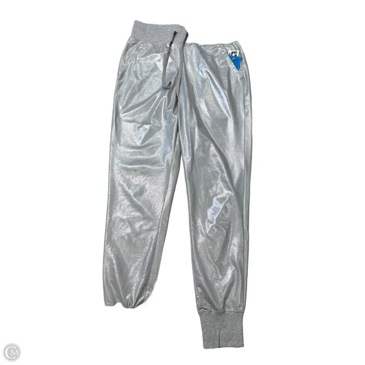 New! Pants Joggers By Lauren By Ralph Lauren In Silver, Size: S